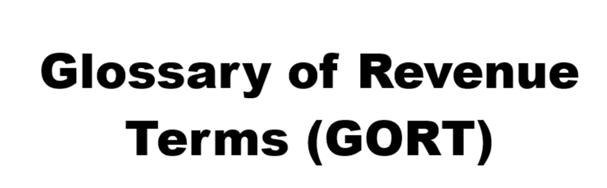 Glossary of Revenue Terms